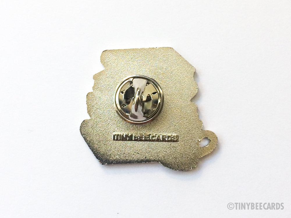 Book Lover Hard Enamel Pin "Sorry I'm Booked"