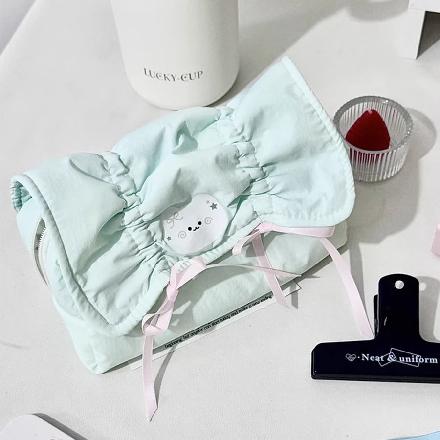 Cute Pen Bag Case Box Stocking Stuffers Zipper Makeup Organizer