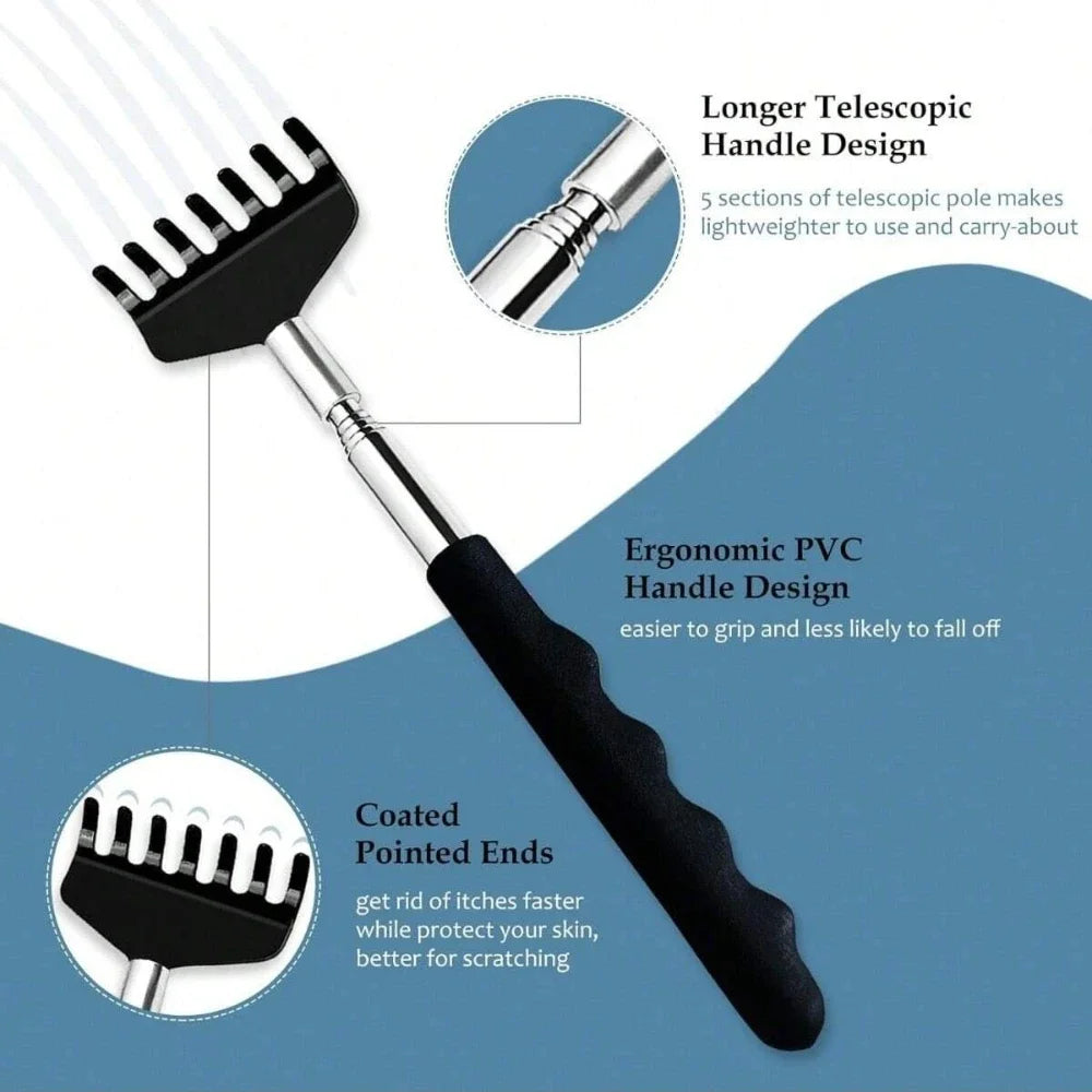 Upgraded Back Scratcher Massager Telescoping Back Massage Stocking