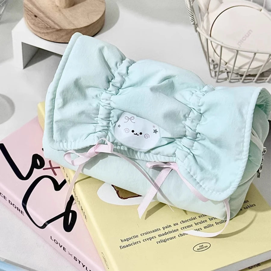 Cute Pen Bag Case Box Stocking Stuffers Zipper Makeup Organizer