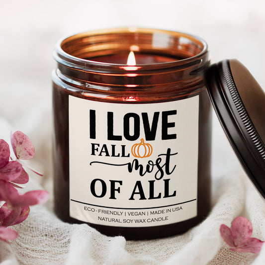 I love fall most of all Candle